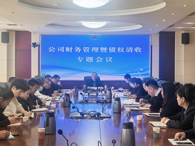 凝聚共識(shí)強(qiáng)管理 勠力同心抓清收 ——公司召開(kāi)財(cái)務(wù)管理暨債權(quán)清收專(zhuān)題會(huì)議